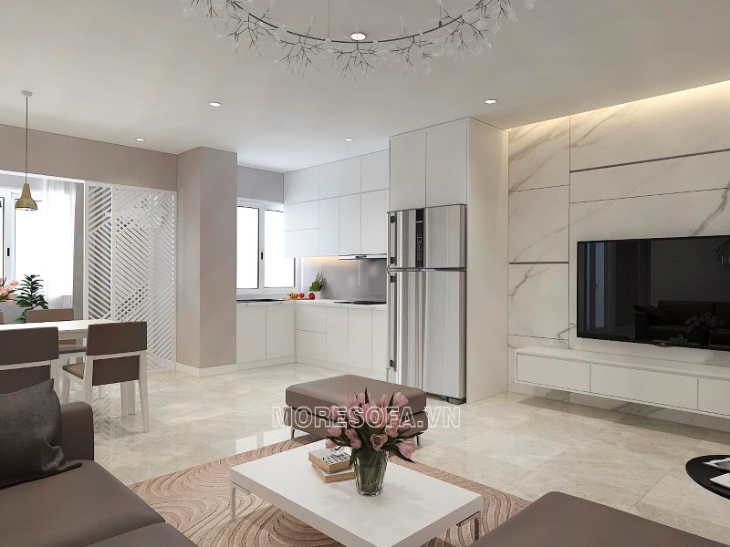 Ghế sofa góc cho phòng khách nhỏ